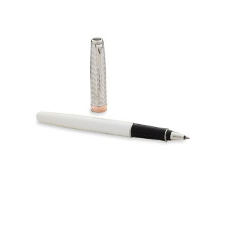 PENNA DA REGALO PARKER METAL & PEARL ROLLERBALL