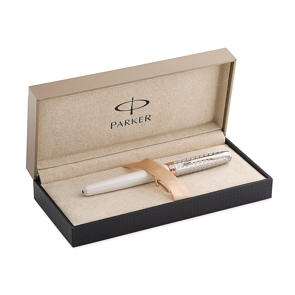 PENNA DA REGALO PARKER METAL & PEARL ROLLERBALL - S0947330